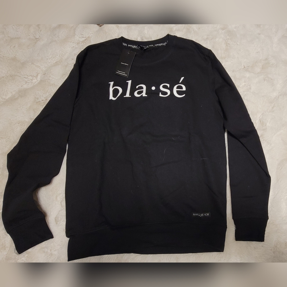 Marquee Noir Blasé Black Women's Sweater